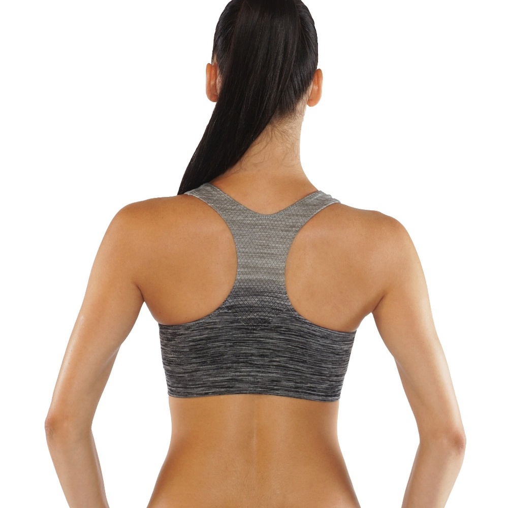 Ombre Sports Bra With RacerBack NOPADS - Picture 2 of 3